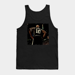 Dennis Rodman #10 of The San Antonio Spurs Tank Top